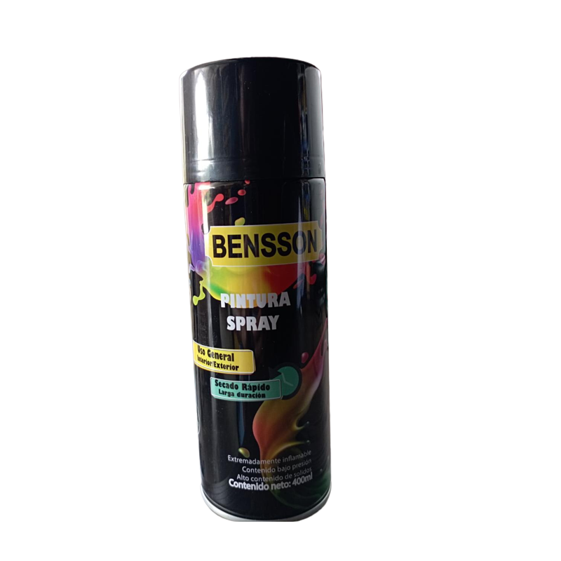 BENSOON PINTURA SPRAY”39 NEGRO BRILLANTE”