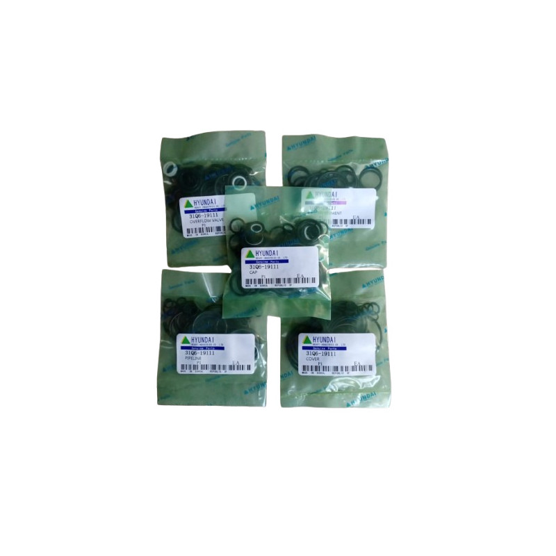 SEAL KIT MAIN CONTROL VALVE - KIT DE SELLOS DEL BANCO DE VALVULAS TIPO 2 HYUNDAI R220LC-9S