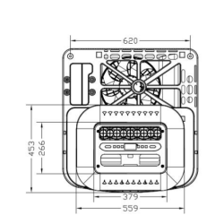 ROOFTOP MOUNTED AIR CONDITIONER - AIRE ACONDICIONADO DE TECHO PORTATIL COOLPRO 2200N 24 VOLTIOS