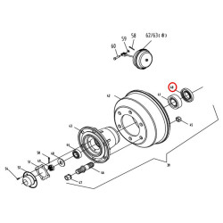 OIL SEAL - RETENEDOR DE RUEDA DELANTERA GB/T9877-FB70X90X10