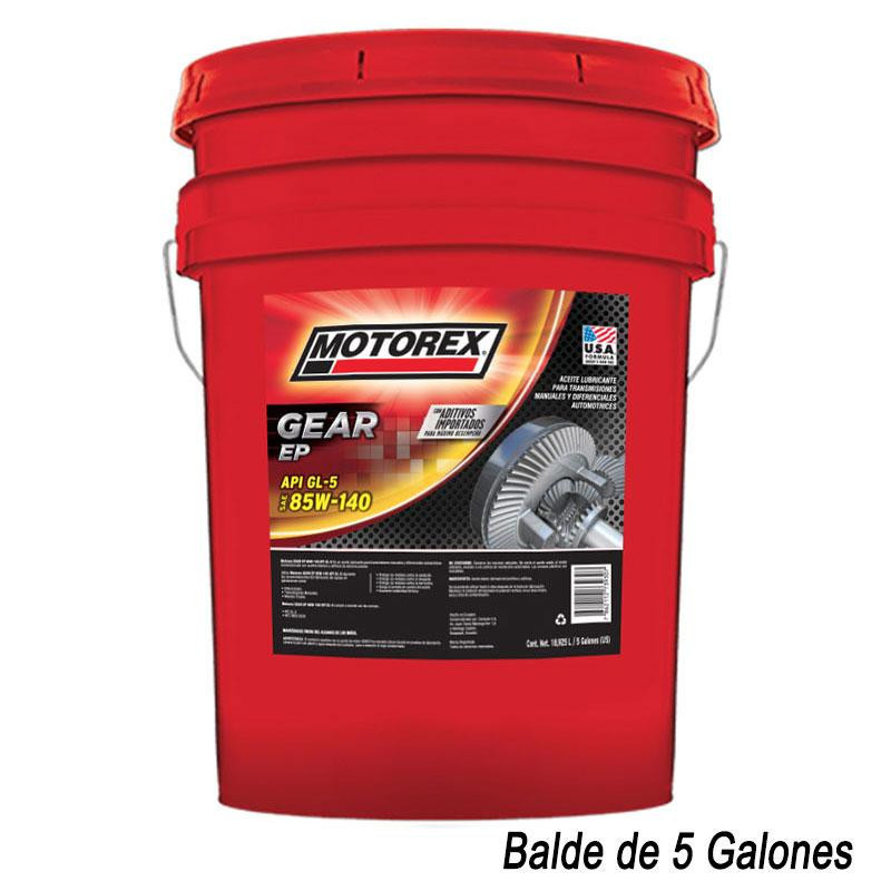 05003GEAR85W140GL5-ACEITE TRANSMISION MANUAL MOTOREX GEAR EP 85W140 GL-5 5 GLS (PL)