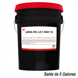 CANECA DE 5 GALONES ACEITE HIDRAULICO HD URSA OIL LA 3 SAE 10