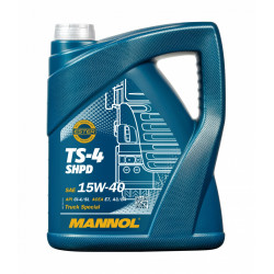 ENVASE DE 5 LITROS DE ACEITE DE MOTOR MANNOL TS-4 SAE 15W40